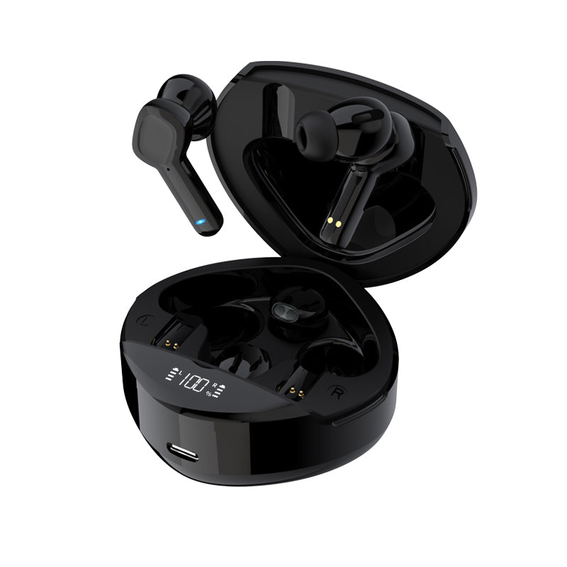 VV8 TWS Bluetooth 5.3 Wireless Earphone Stereo Sound Noise Reduction Low Delay Sports Headset with Charging Case VV8 TWS Bluetooth 5.3 Wireless Earphone Stereo Sound Noise Reduction Low Delay Sports Headset with Charging Case